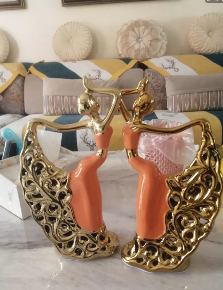 Tượng vũ công trang trí nội thất cao cấp - Đồ Decor trang trí nhà cửa đẹp - Mã T60