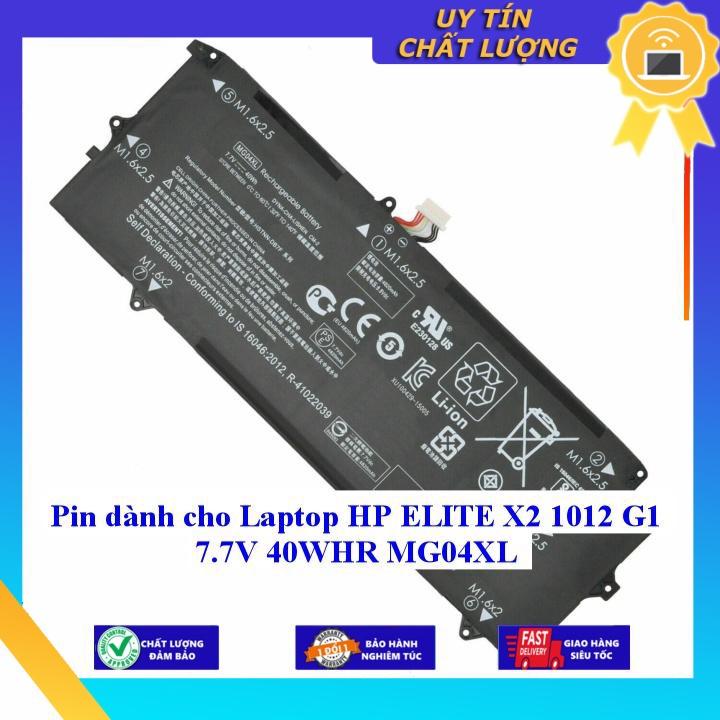 Pin dùng cho Laptop HP ELITE X2 1012 G1 7.7V 40WHR MG04XL - Hàng Nhập Khẩu New Seal