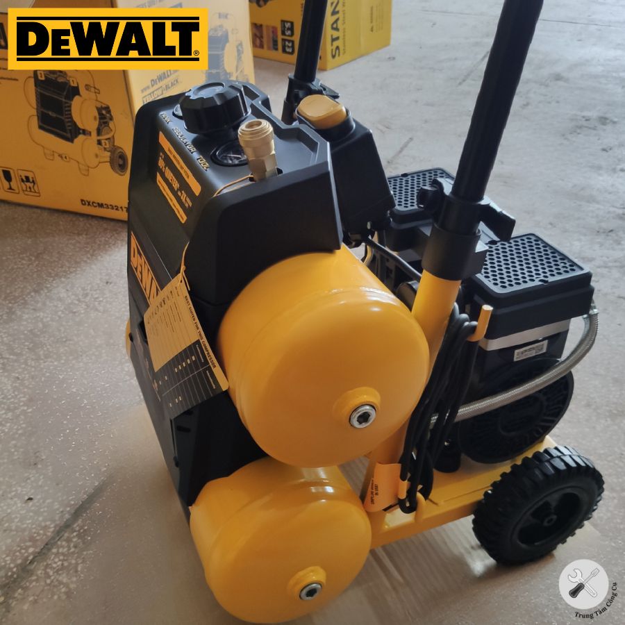 Máy nén khí không dầu 17L DeWALT 3321782 áp suất 10bar, chạy êm - Hàng chính hãng