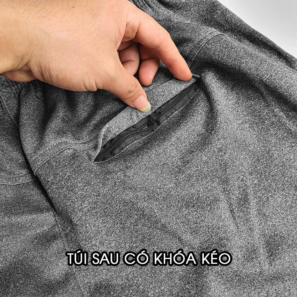 Quần dài nam thu đông ống suông 3 túi khóa mặc thoải mái và nhẹ nhàng