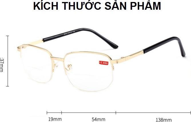 Kính viễn thị hai tròng gọng hợp kim titan cao cấp nhìn xa và gần cực tiện lợi - KV89_DROPXHIP