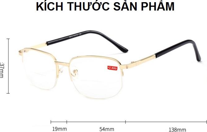 Kính viễn thị kính đọc sách hai tròng nhìn xa và gần hàng xịn mắt kính cực trong và sáng KV89