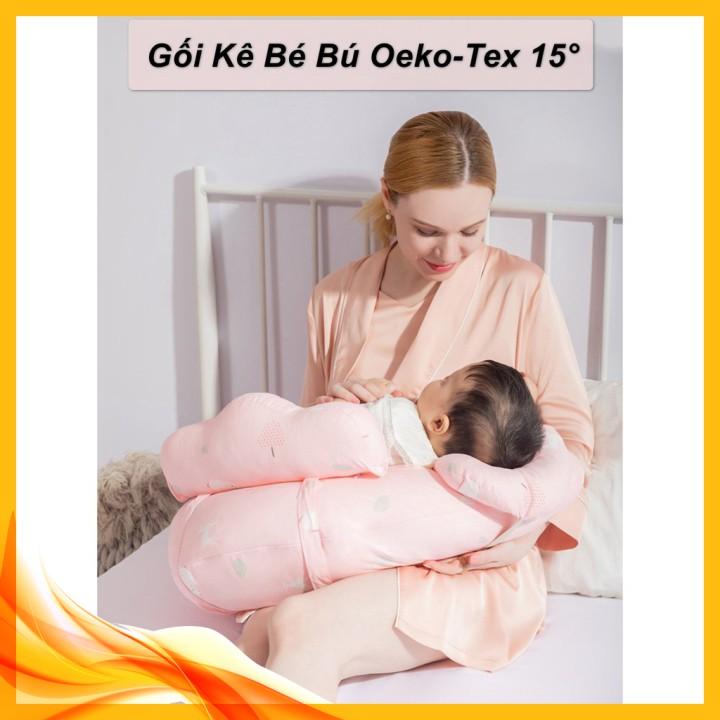 ️  Gối Kê Bé Bú Oeko-Tex 15° Giúp Bé Nằm Thoải Mái Khi Ngủ