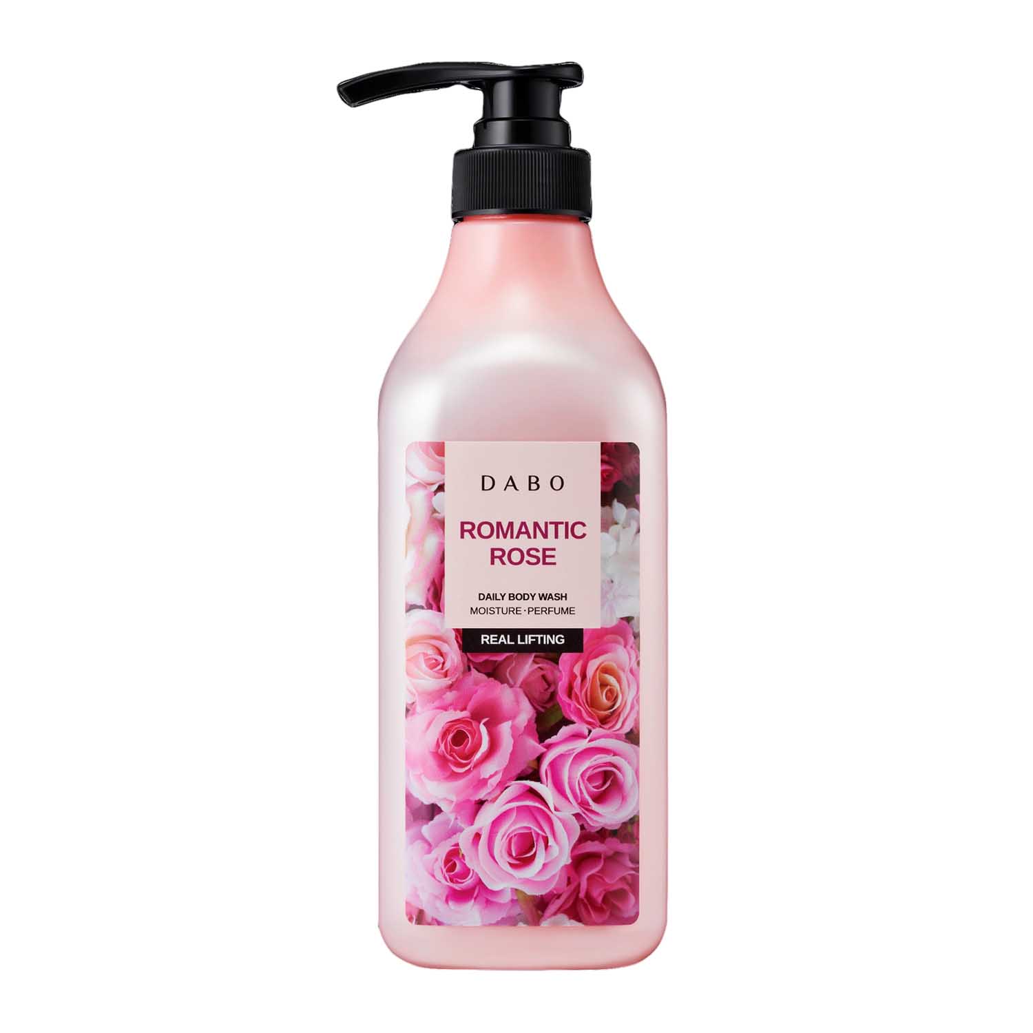 Sữa tắm trắng mịn da cao cấp Hàn Quốc hương thơm quyến rũ Hoa Hồng Dabo Romantic Rose (750ml) – Hàng Chính Hãng