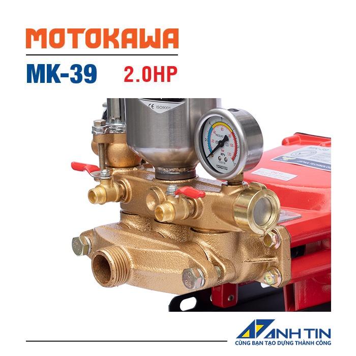 Đầu bơm xịt rửa xe cao áp, đầu phun xịt áp lực MOTOKAWA MK-39 (2HP)