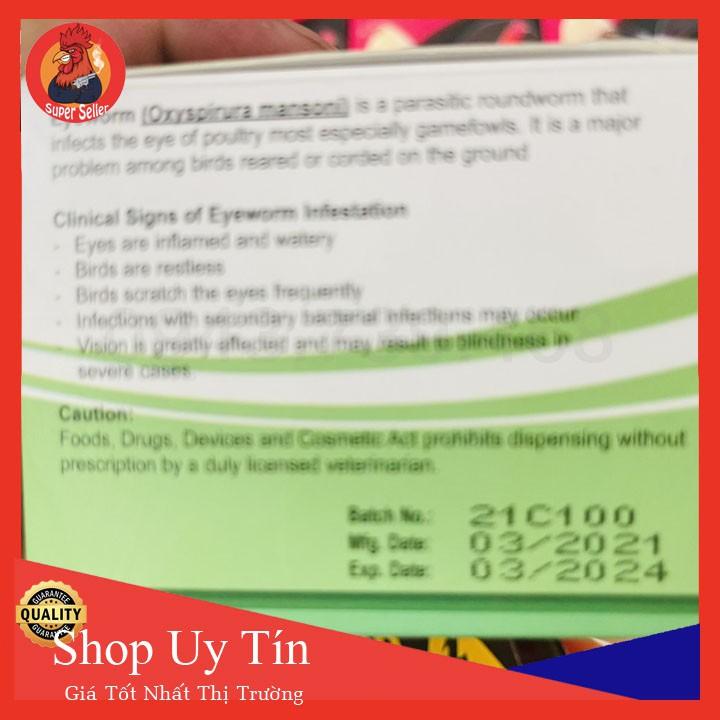 Oxy Rid 5ml-Nhỏ Gà Đá Bị Bọt Mắt-Dem Mắt