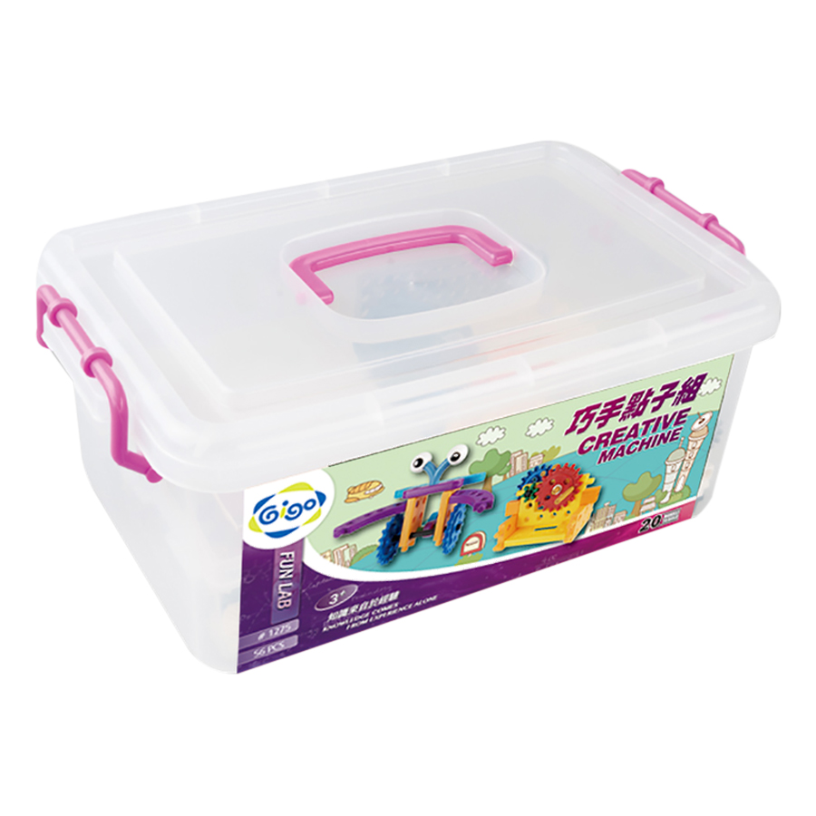 Đồ Chơi Dạy Học Gigo Toys Trẻ Tập Làm Kỹ Sư 1275 (56 Mảnh Ghép)