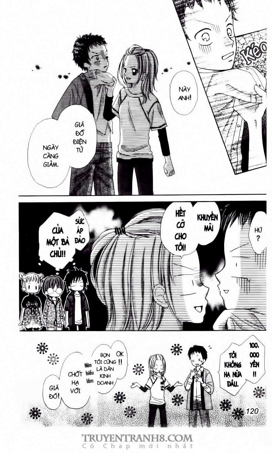 tiệm thời trang, love cotton chapter 11 5