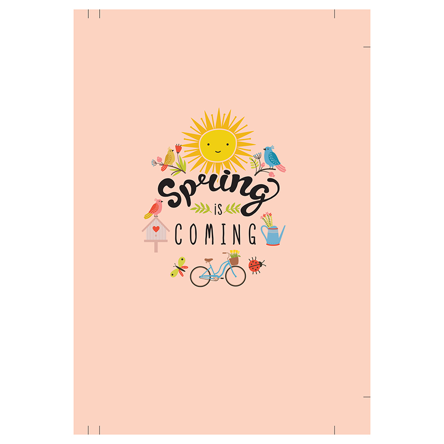 Hình ảnh Sổ Tay Notebook - Spring Is Coming