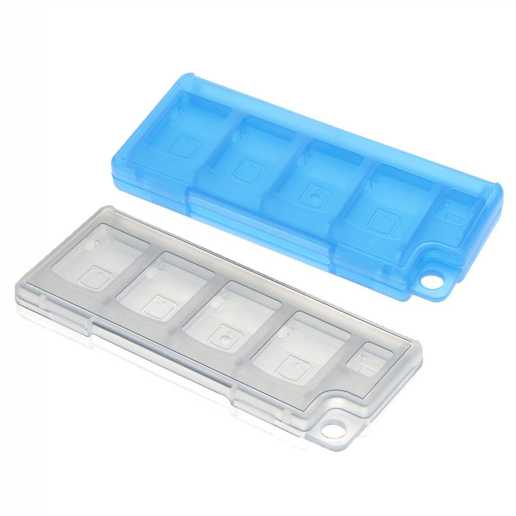 2Pieces Game Card Carrying Case Holder Box Organizer for Nintendo Switch