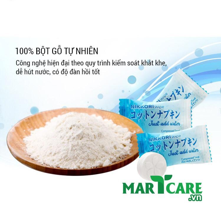️️ Nikkori - Khăn Nén Dạng Viên Chất Lượng Nhật Bản