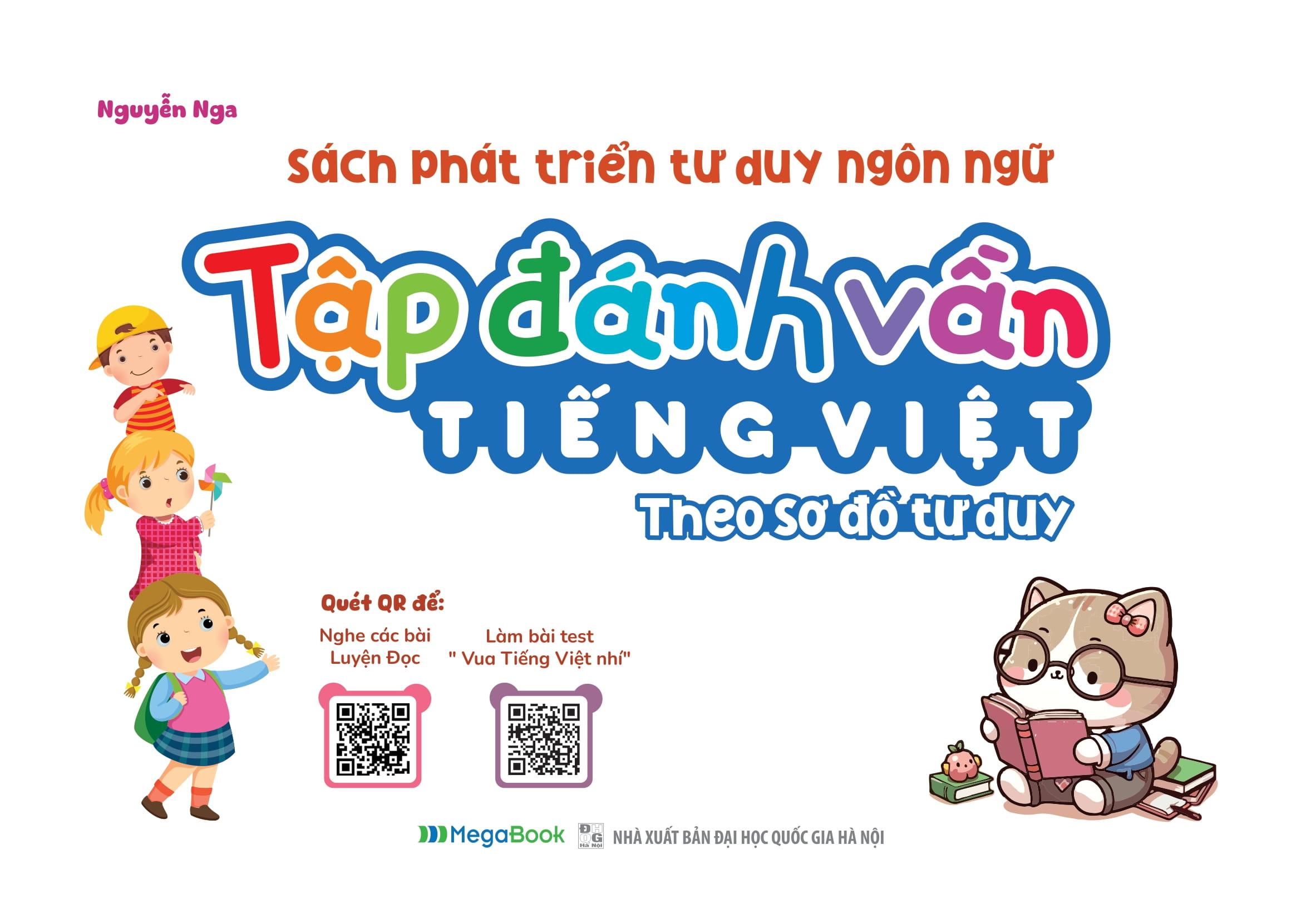 Sách - Sách Phát Triển Tư Duy Ngôn Ngữ - Tập Đánh Vần Tiếng Việt Theo Sơ Đồ Tư Duy