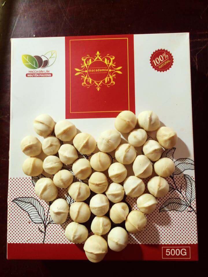 Hạt Macca Damaca Nguyên Phương 500gr - Loại 1 (size hạt&gt;27mm)