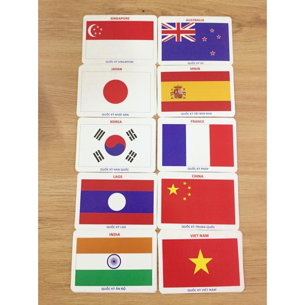 Bộ Thẻ Học Thông Minh Flashcards 16 Chủ Đề 416 Thẻ Học Song Ngữ Anh-Việt Giúp Bé Phát Triển Tư Duy