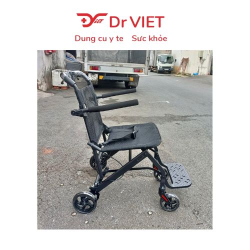 Xe lăn du lịch nhôm bánh nhỏ  X-186L
