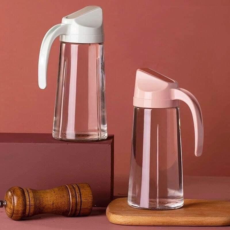 BÌNH THUỶ TINH RÓT DẦU 600ml