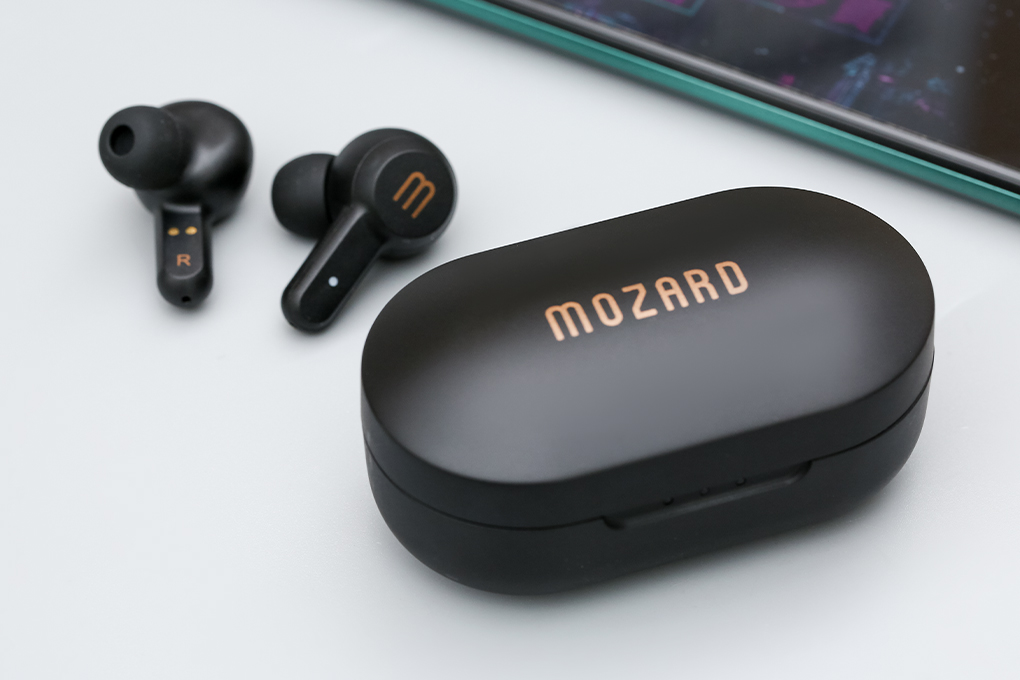 Tai nghe Bluetooth True Wireless Mozard Air 3 Đen - Hàng Chính Hãng
