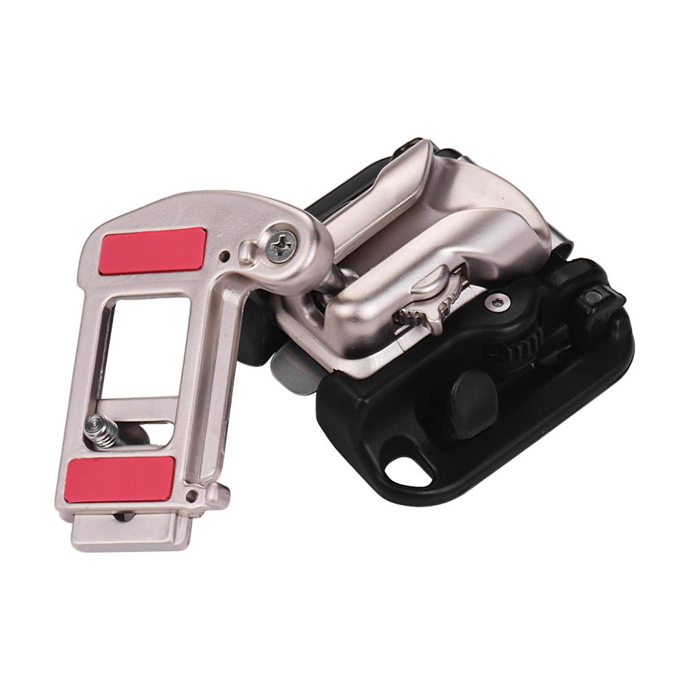 Bao da máy ảnh kẹp thắt lưng với tấm nhả nhanh Vít 1/4 inch cho Canon Nikon Sony Olympus - Bạc