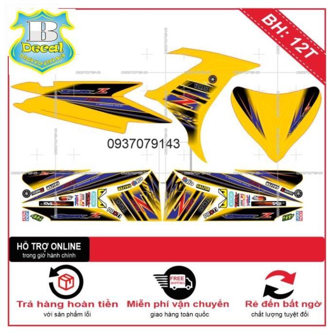 Tem rời dành cho EX 2011 CHỮ Z