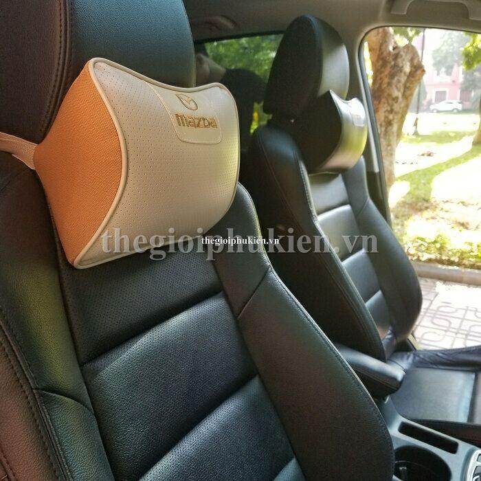 Gối tựa cổ, tựa đầu dành cho Ô tô, xe hơi Logo theo hãng xe