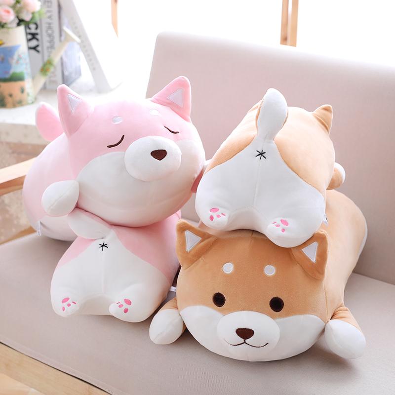 36/55 Dễ Thương Mỡ Shiba Inu Chó Sang Trọng Đồ Chơi Nhồi Bông Đáng Động Vật Hoạt Hình Gối Quà Tặng Đáng Yêu Dành Cho Trẻ Em Bé Trẻ Em chất Lượng Tốt