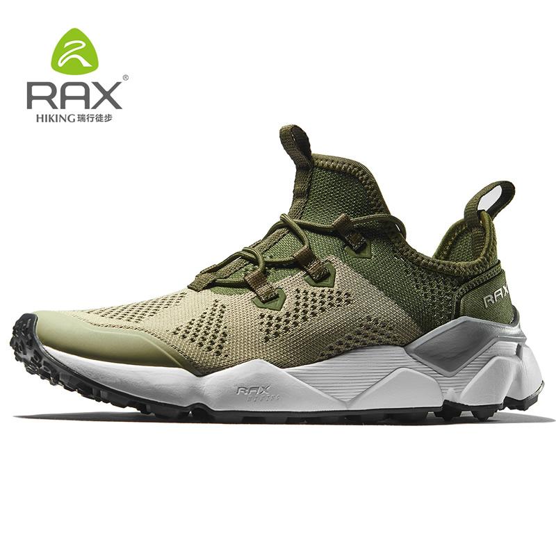 Rax Nam Chạy Bộ Nữ Thoáng Khí Giày Chạy Bộ Nam Giày Thể Thao Nhẹ Nam Giày Tập Gym Giày Thể Thao Ngoài Trời Nam zapatos Color: light khaki men Shoe Size: 44