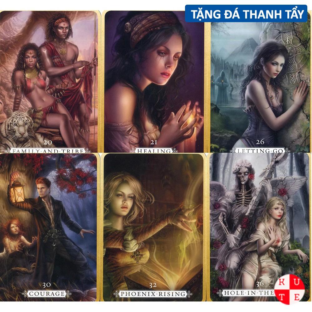 Bài Heal Yourself Reading Cards 36 Lá Bài Tặng Đá Thanh Tẩy