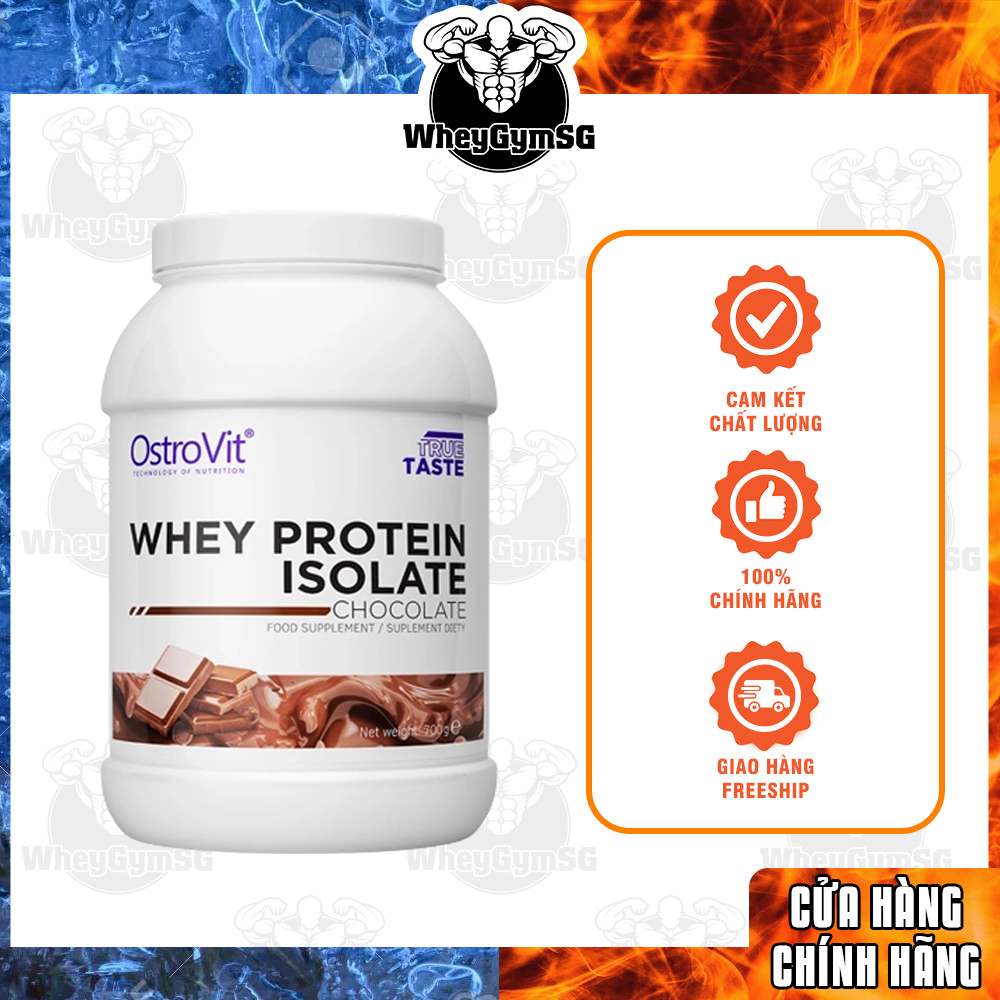 Ostrovit Whey Isolate Hỗ Trợ Tăng Cơ Ostrovit Whey Protein Isolate (700g)