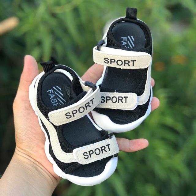 Sandal tập đi chống vấp cho bé trai và bé gái sport ảnh thật 1915