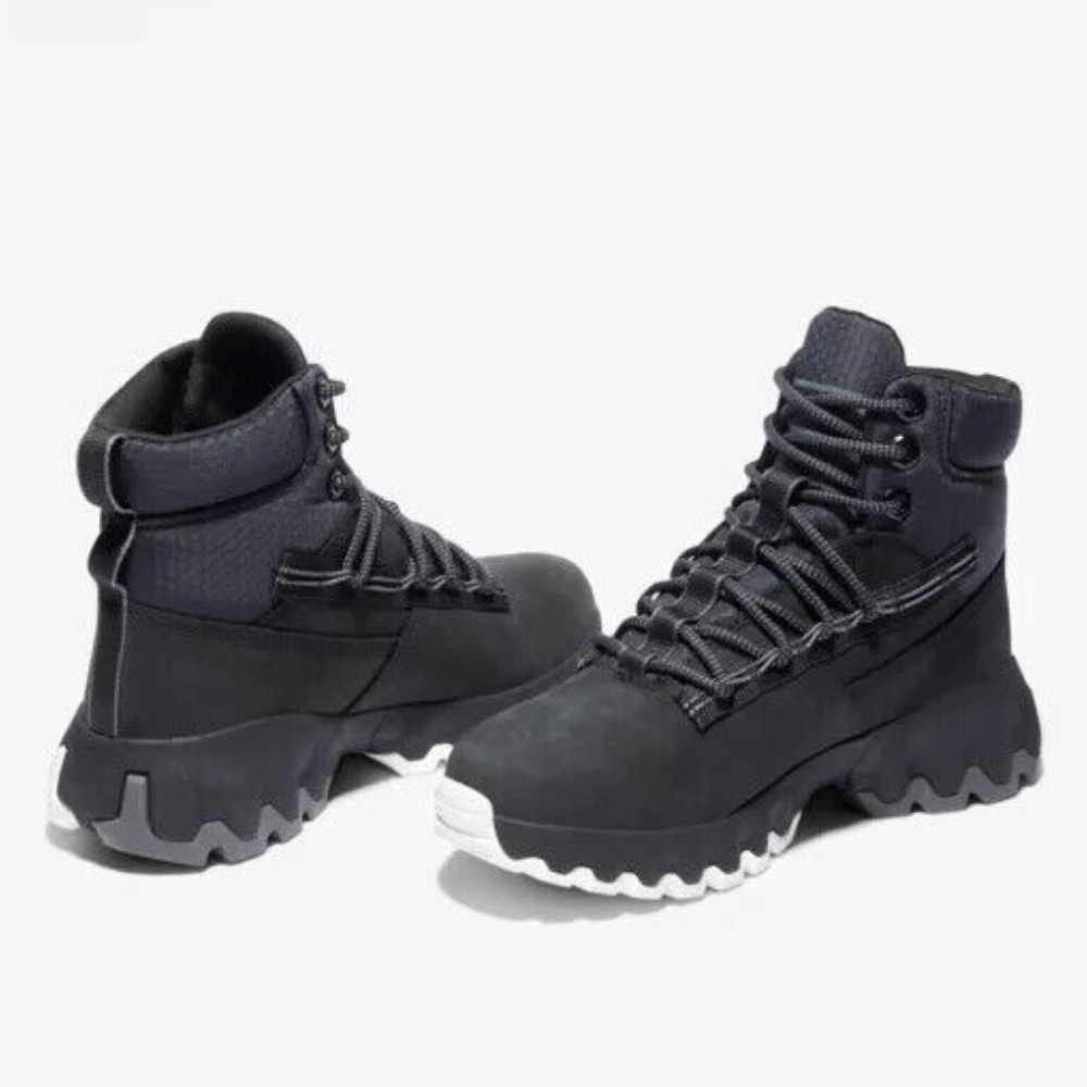 Giày Boots Thể Thao Nữ Timberland GS Edge Boot WP Black Nubuck TB0A2K2Y01