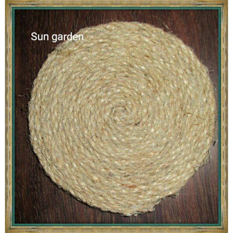 ĐẾ LÓT LY CỐC VẬT TRANG TRÍ DÂY THỪNG ĐAI VINTAGE