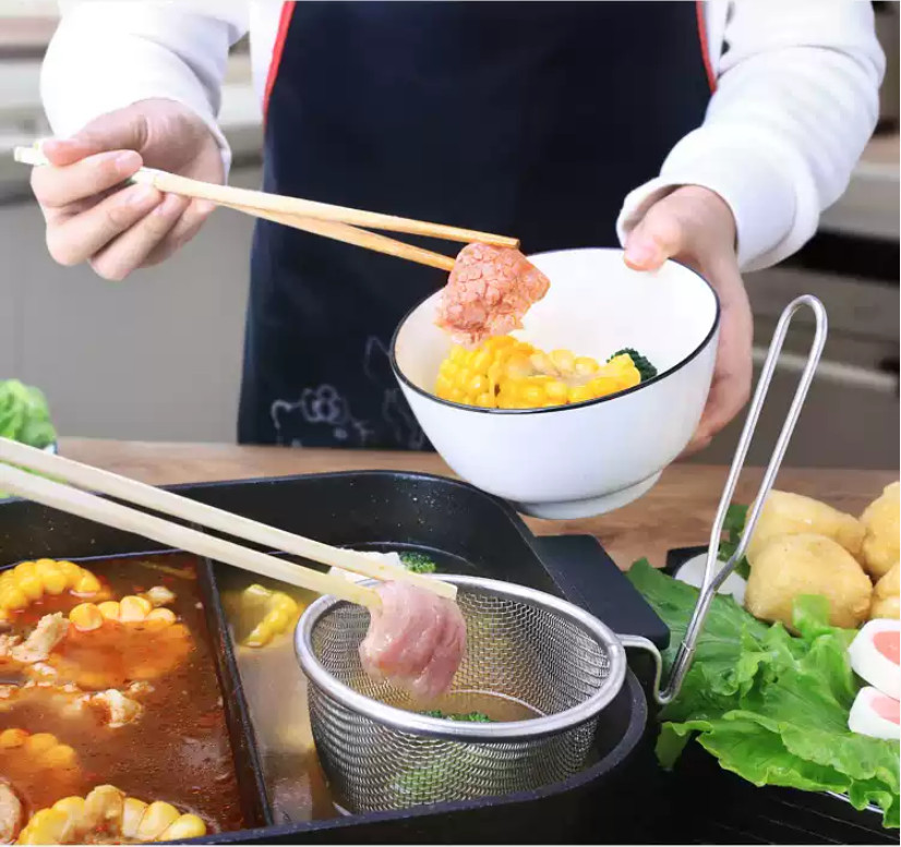 Rây lọc nhúng thực phẩm inox Echo Misokoshi - Hàng nội địa Nhật Bản |#Mẫu Mới| |#Dụng cụ nhà bếp đa năng|