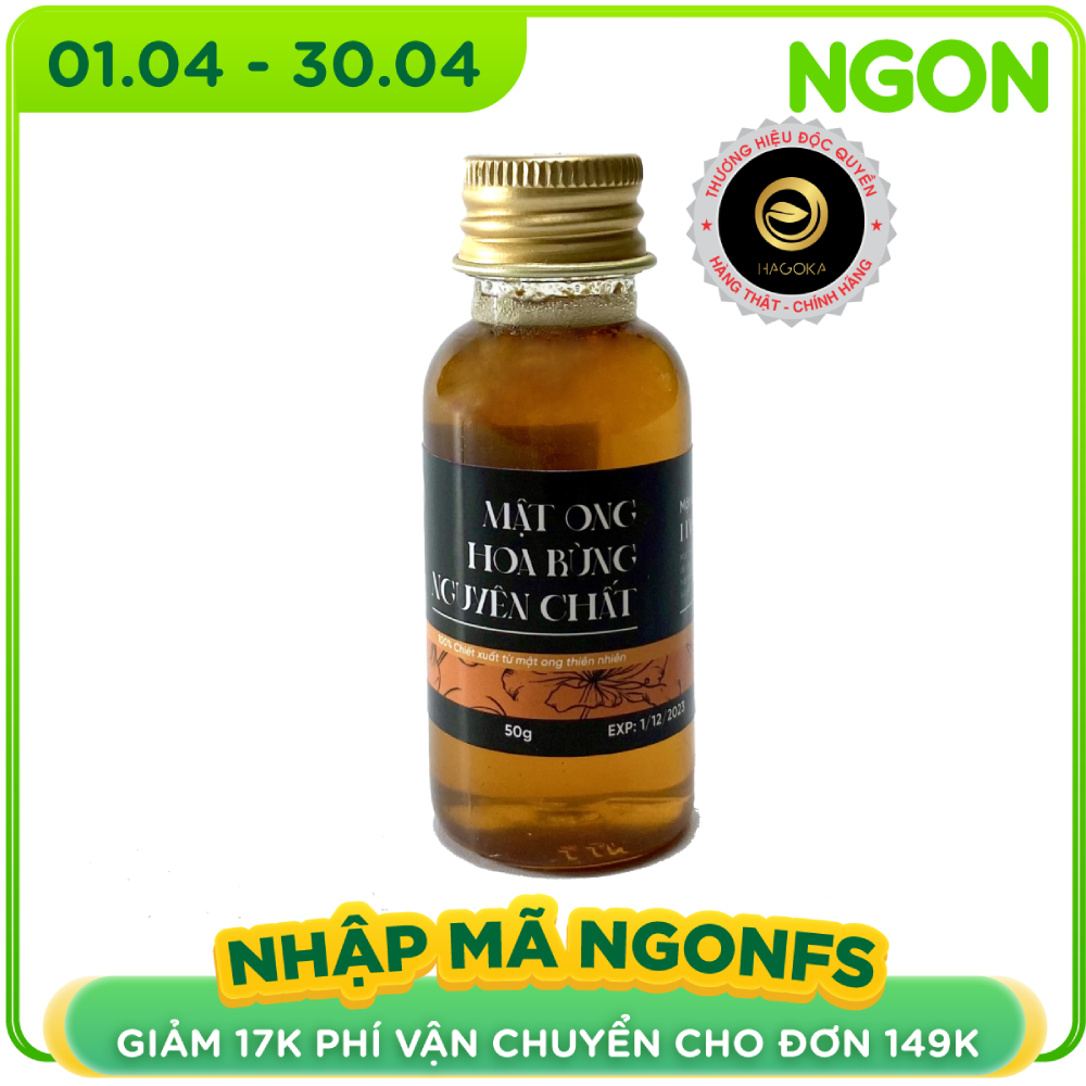 Mật ong rừng nguyên chất loại 50g