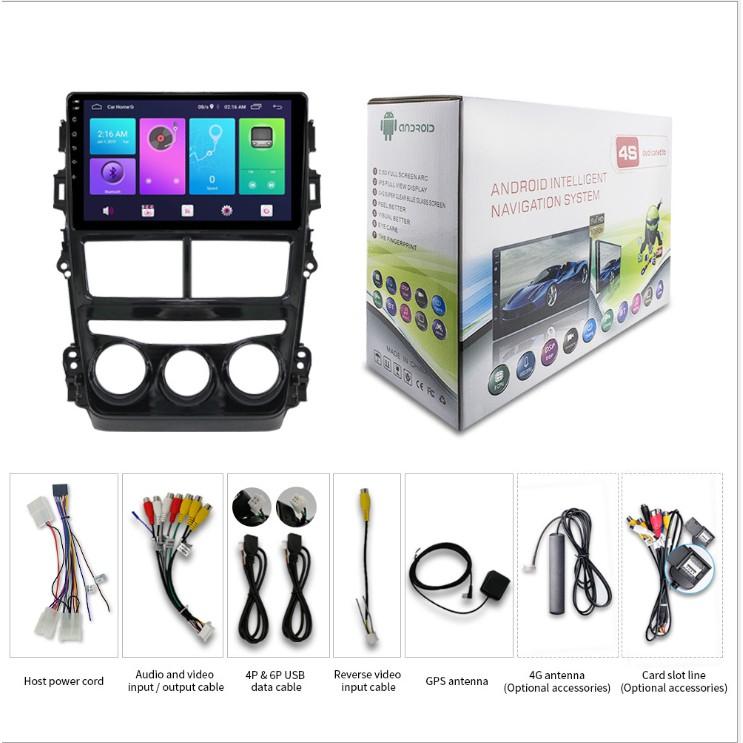 Màn Hình 9 inch Cho Xe VIOS 2018-2020, Đầu DVD Android Tiếng Việt Kèm Mặt Dưỡng Giắc Zin Xe TOYOTA VIOS