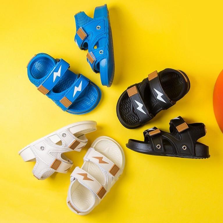 Dép sandal trẻ em có quai hậu siêu mềm siêu êm chân, chống trơn trượt cho bé trai bé gái