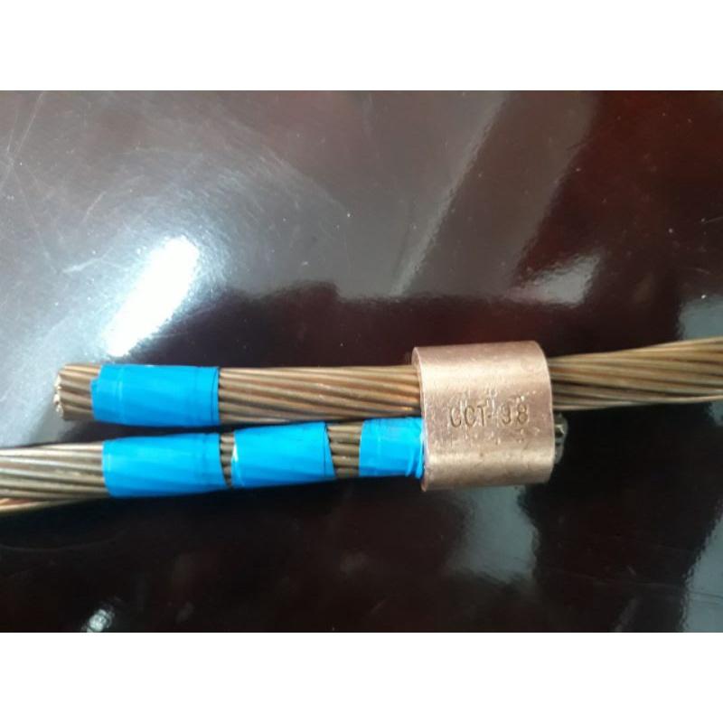 Kẹp cáp chữ C cho cáp đồng trần M25, M35, M50, M70.