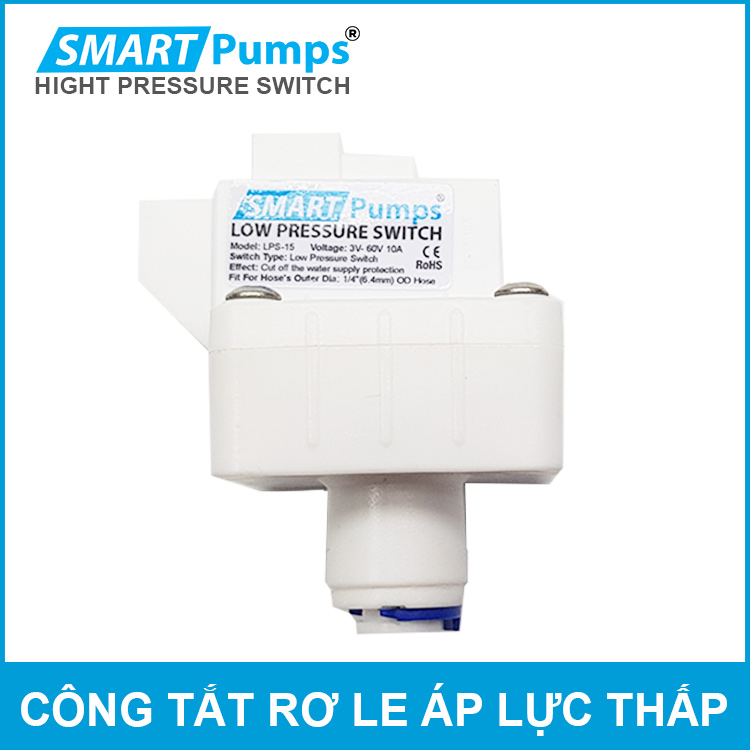 Công tắt áp thấp máy bơm máy lọc nước Smartpumps chính hãng