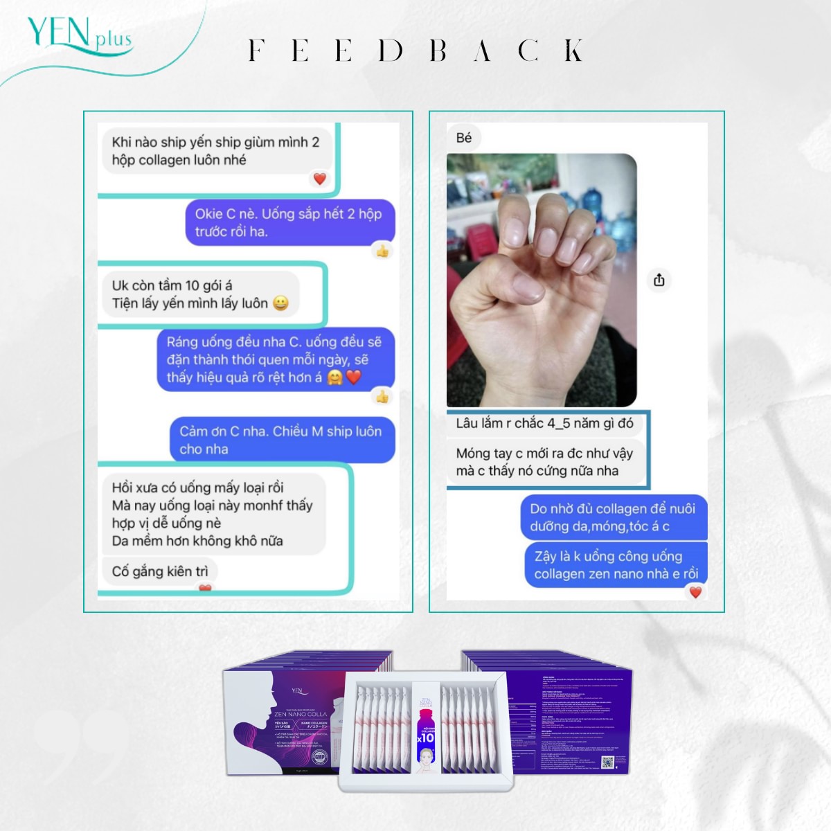Nước Uống Làm Đẹp Yến Sào Nano Collagen - Zen Nano Colla