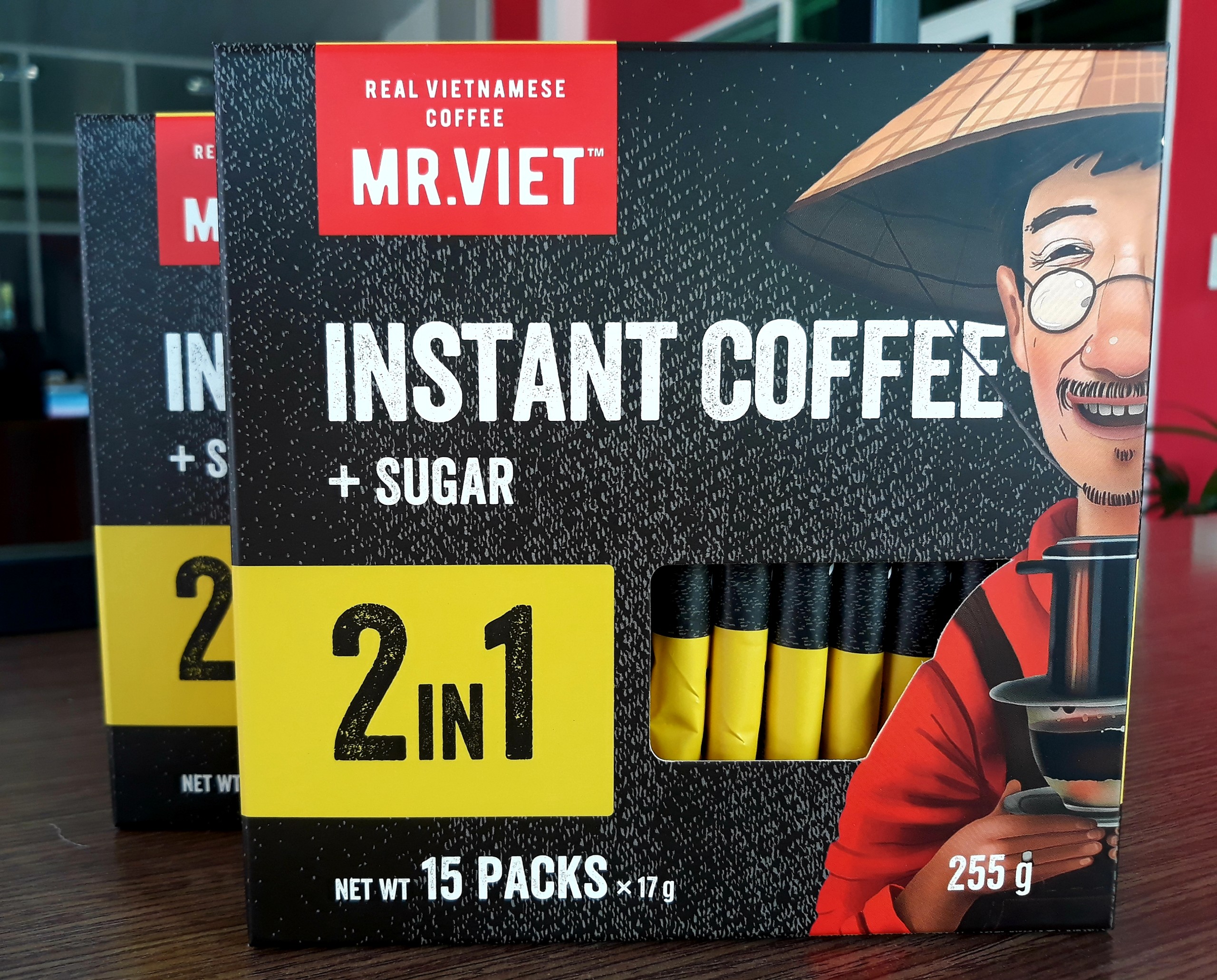 Cà Phê Hoà Tan Mr.Việt - 2 trong 1 Instant Coffee