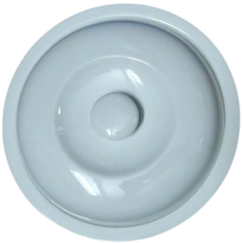 Tô sứ - âu cơm - liễng cơm canh sứ trắng có nắp vành dung tích 1 lít