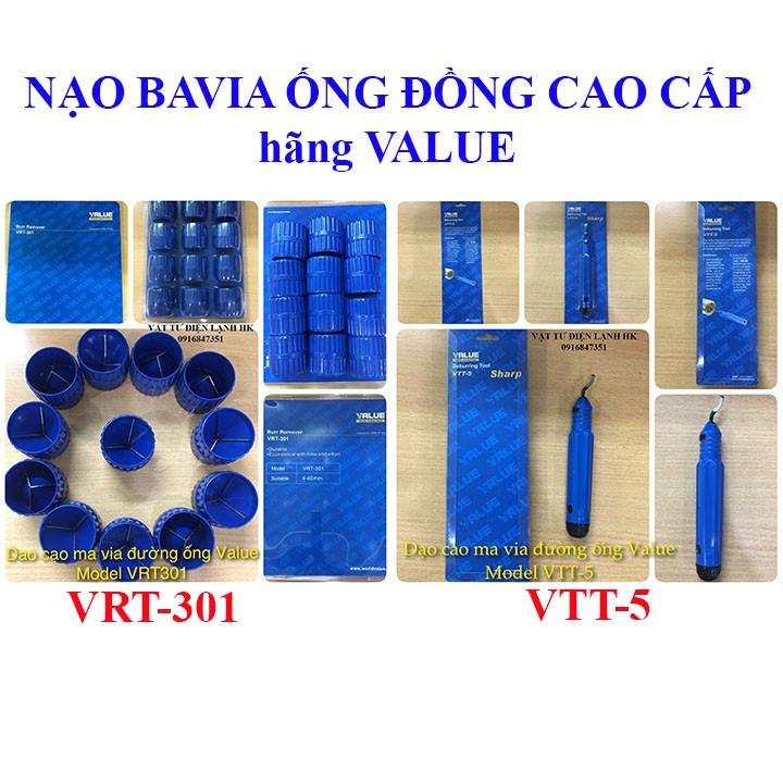 Dao nạo Bavia ống đồng hãng Value VRT-301 VTT-5 (chọn đúng loại khi đặt hàng) cạo mavia Ma Via - Ba Via