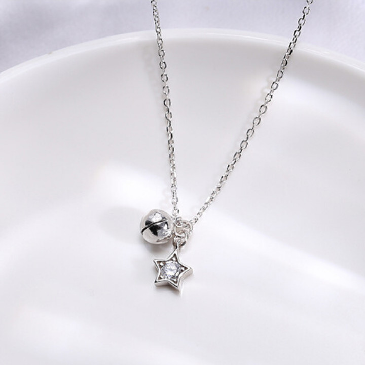 Dây chuyền bạc 925 ngôi sao nhỏ