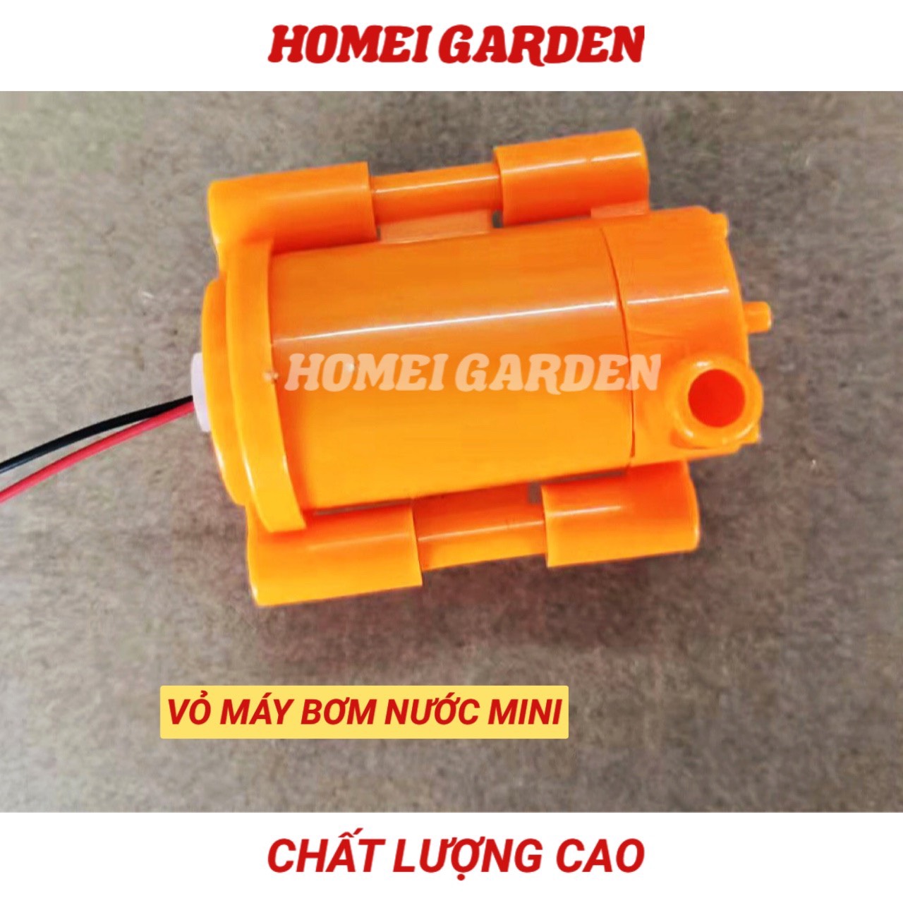 Vỏ máy bơm nước mini phù hợp motor 130 DIY - HM0082