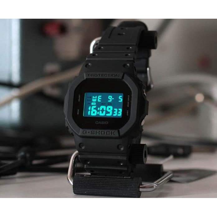 Đồng hồ nam dây nhựa Casio G-Shock chính hãng DW-5600BB-1DR
