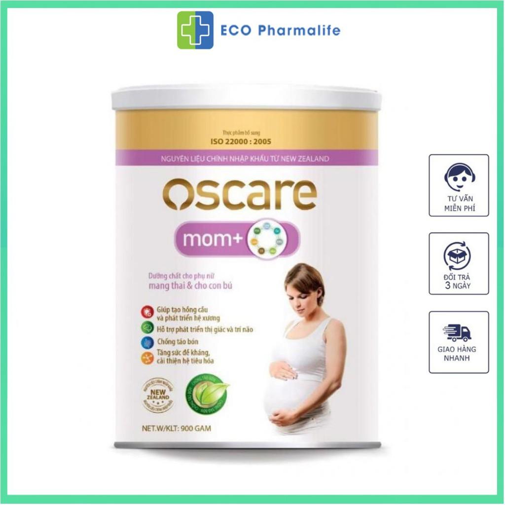 Sữa Oscare Mom + tăng cường vitamin, khoáng chất, duy trì sức khỏe cho phụ nữ mang thai và cho con bú