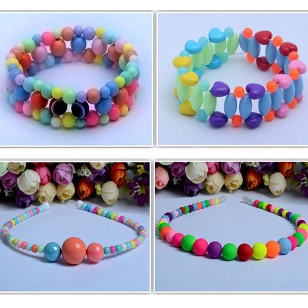 Túi 10 Hạt Gỗ Hình Bông Hoa, Con Thú xinh xắn dùng xỏ vòng tay, trang trí scrapbook, cúc áo, sách vải, đồ handmade