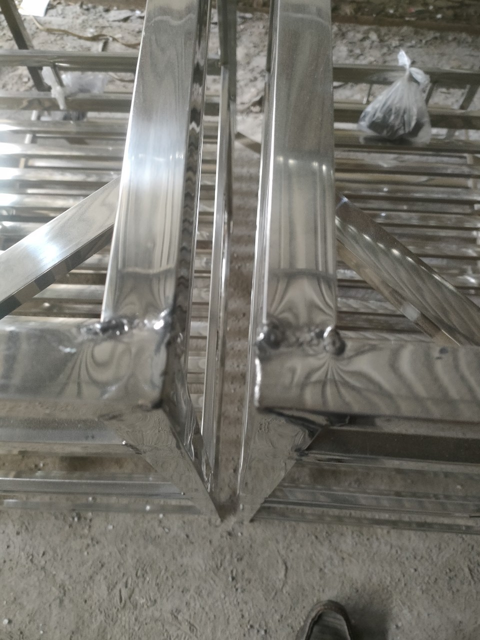 BÀN THỜ INOX THỜ THẦN TÀI ÔNG ĐIẠ 30x30