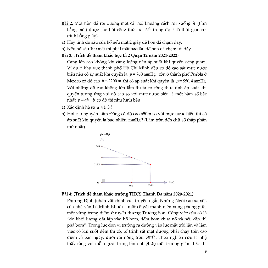 Sách - Phương Pháp Giải Các Dạng Toán Thực Tế Trong Kỳ Thi Tuyển Sinh 9 Vào 10