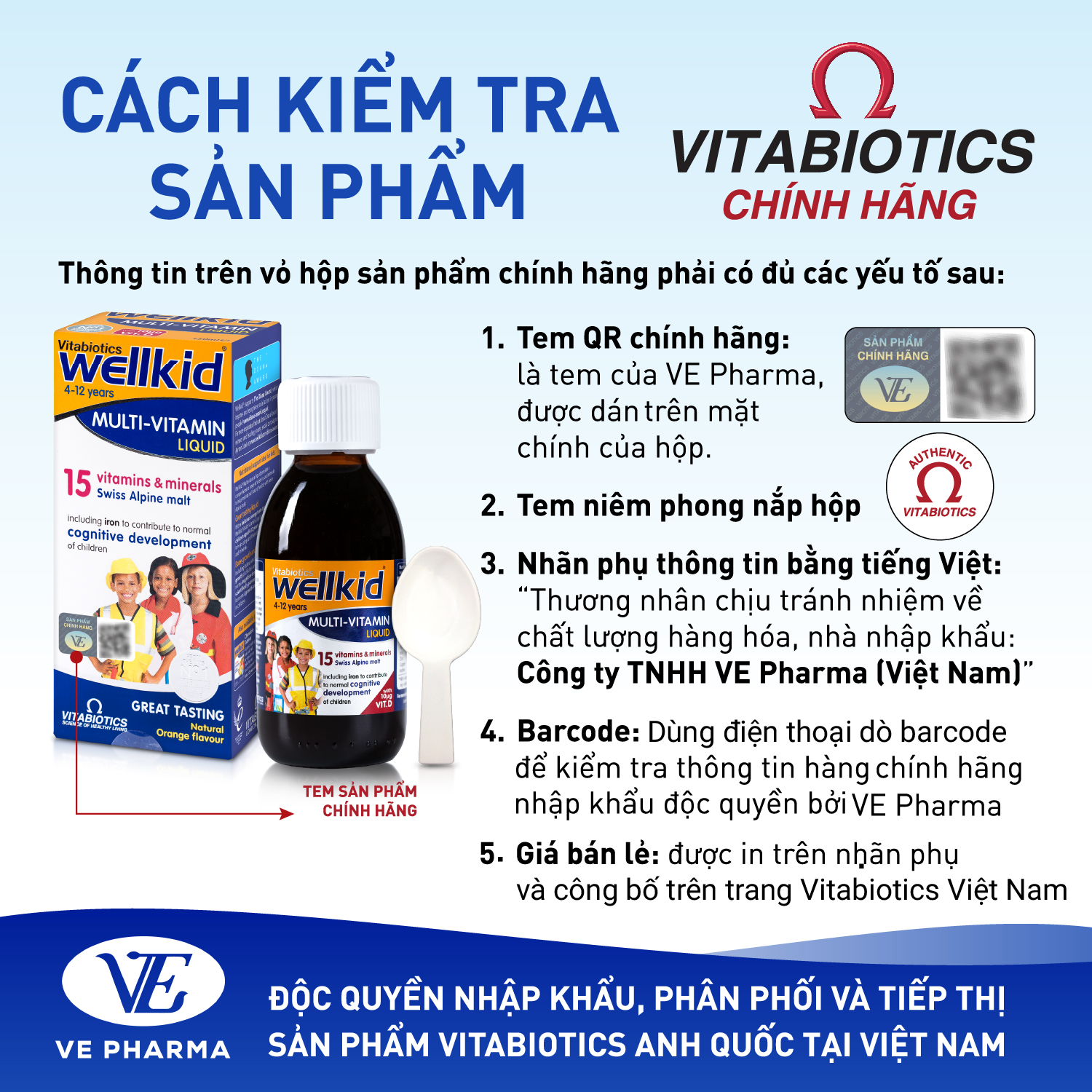 Bộ Sản Phẩm Vitabiotics Viên Uống PREGNACARE Breast-feeding Cho Phụ Nữ Cho Con Bú 84 Viên Và Siro WELLKID Cho Bé 150ml