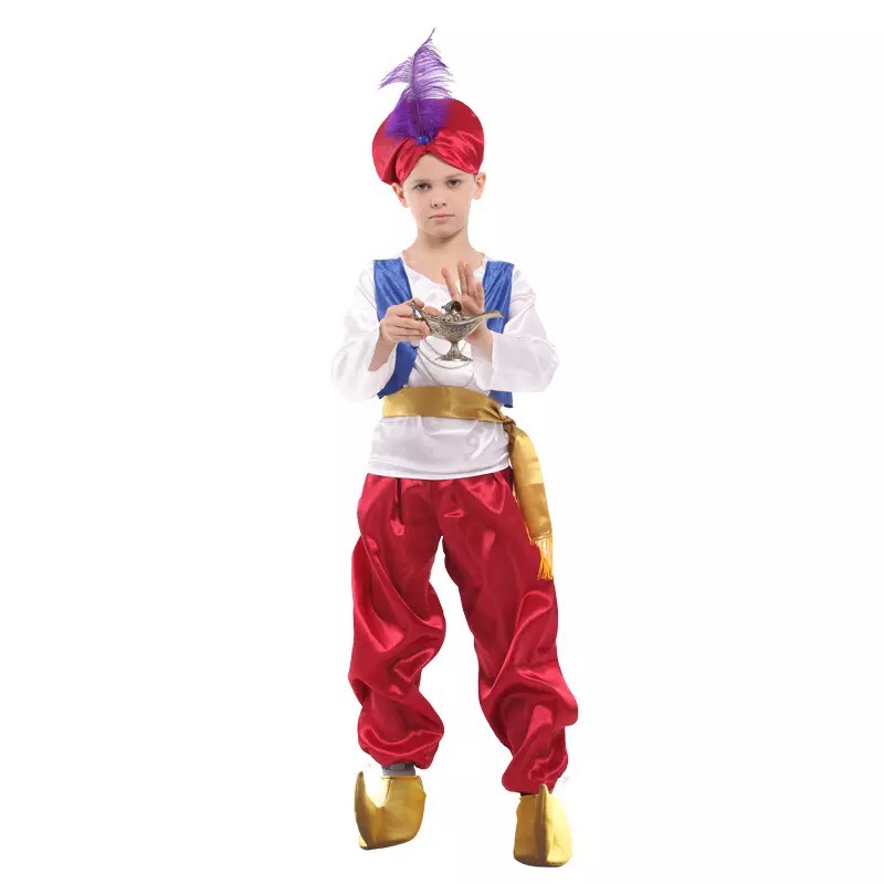 Đồ Hóa Trang Hoàng Tử Aladdin Cho Bé Trai Mùa Halloween - HMB0141